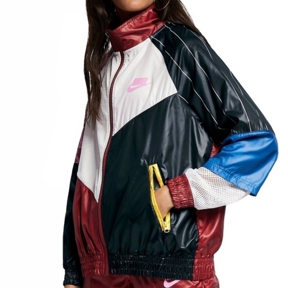 Nike NSW NSP Track Sportswear Windbreaker Retro Jacket Woven - Picture 1 of 10